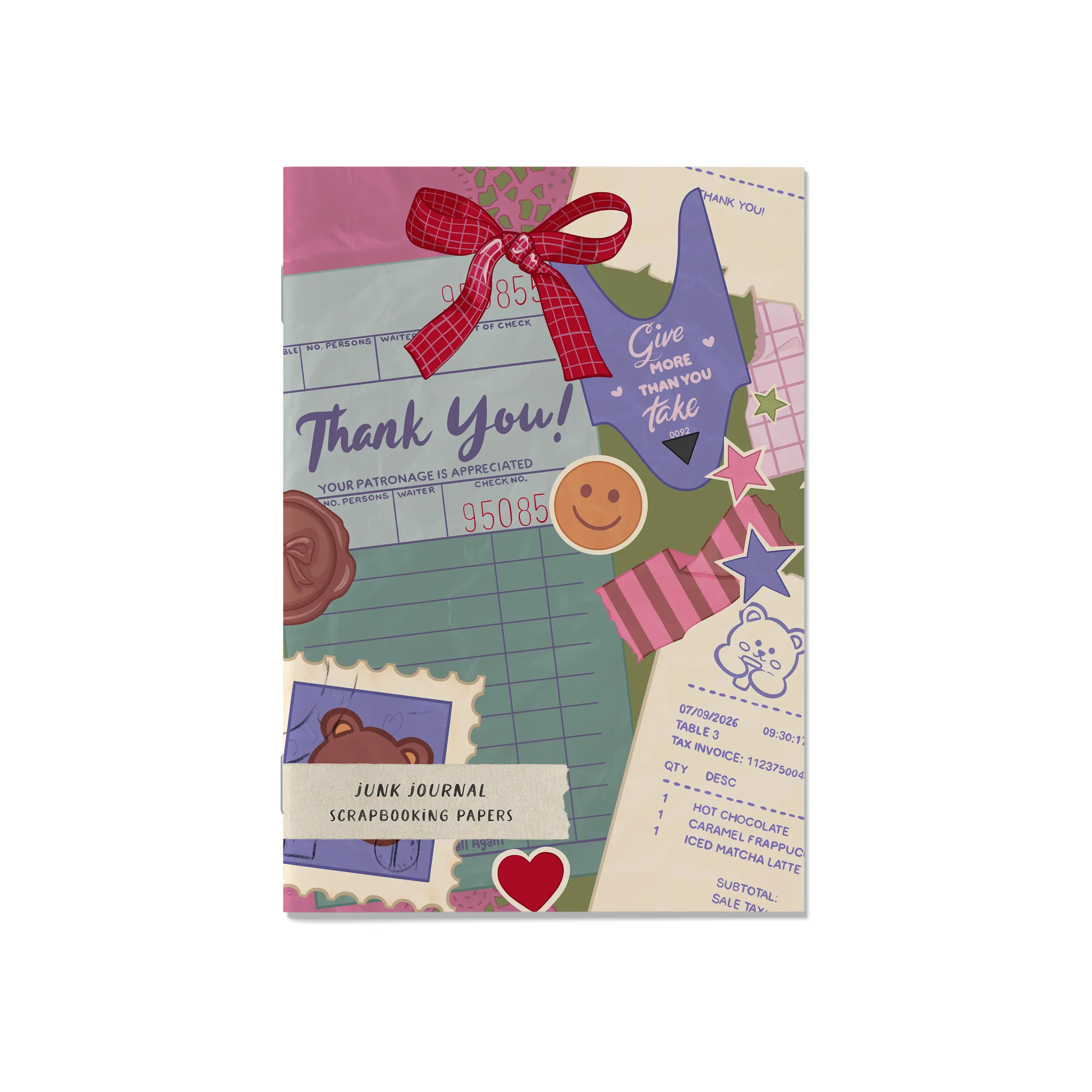 Junk Journal • Scrapbooking Paper Booklet