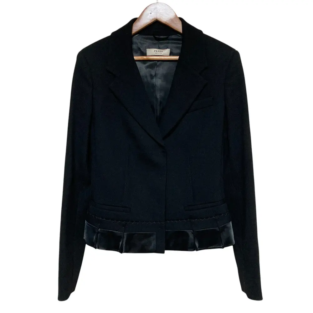 Pre-owned PRADA Other Small Leather Goods Mixed Material Tailored Jacket