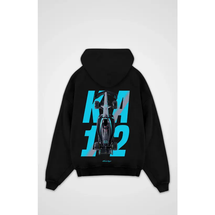 Kimi Antonelli F1 Merch Oversized Hoodie SHIFT GEARS. SHIFT STYLE