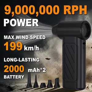 130000rpm High-Speed Cordless Electric Blower, 3 Speed Adjustable Air Duster, Mini Portable Keyboard Cleaner, Car Interior Home Dust Removal Tool