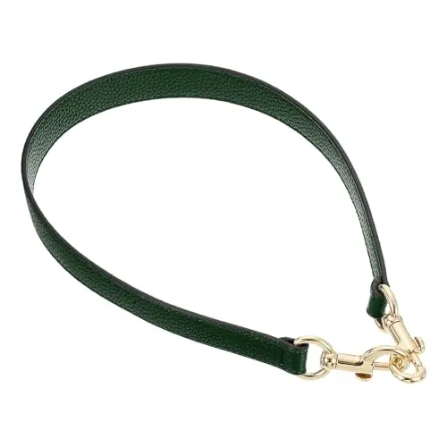 Dark Green, Gold Buckle