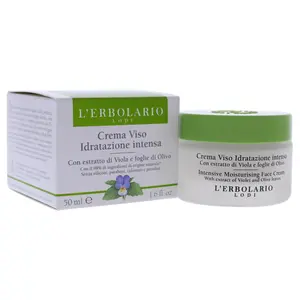 LErbolario Intensive Moisturising Face Cream For Unisex 1.6 oz Cream