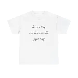 lets get litty t-shirt (100% Cotton), funny tee