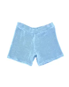 IBIZA SHORTS BABY BLUE CRINKLE