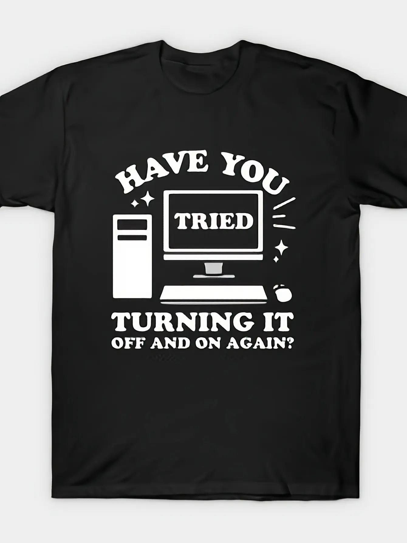 Computer Tech Geek Programmer Nerd T-Shirt _ Same unisex soft cotton short sleeve t shirt, vintage graphic casual tee for men women teens, perfect birthday holiday gift for camping travel gym daily street casual wear
