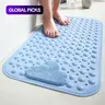 Non-Slip Soft Quick-Drying Bath Mat with Massage Bubble, 1 Count Bathroom Mat, Bath Mats for Bathroom, Nonslip Shower Mat, water absorbent bathmat, Fashionable Water Absorbent Decor Mat for Home and Hotel #GLOBAL PICKS