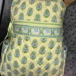Green Vera Bradley backpack