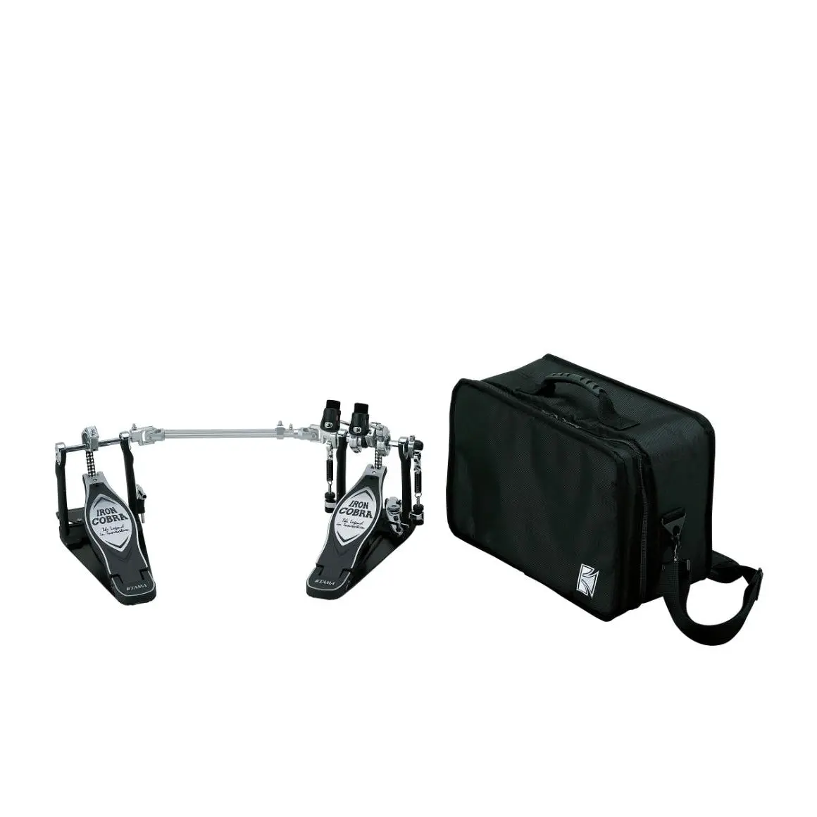 Tama HP900PWNMR Iron Cobra 900 Power Glide Twin Bass Drum Pedal w/Mirror Rod