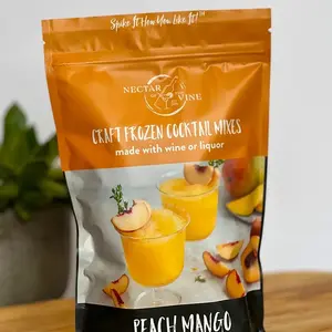 Premium Peach Mango Wine Cocktail Slushy Mix