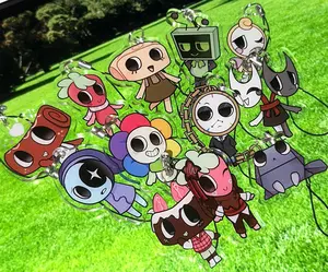 Dandy's World Characters Acrylic Keychain!,  Perfect Gift for Fans & Collectors