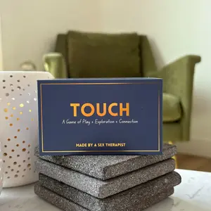 TOUCH A Game of Play, Exploration & Connection, An intimacy card game for couples, perfect adult gift for Valentine's, Anniversaries, Birthdays, Date Nights, spark connection in relationships, romantic game with prompts,