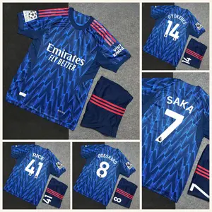 FC Arsenal 2026 Champion Away Soccer Kit, Premium Fabric Match Style Set, Style Short Sleeve Sports Top for Men Women O