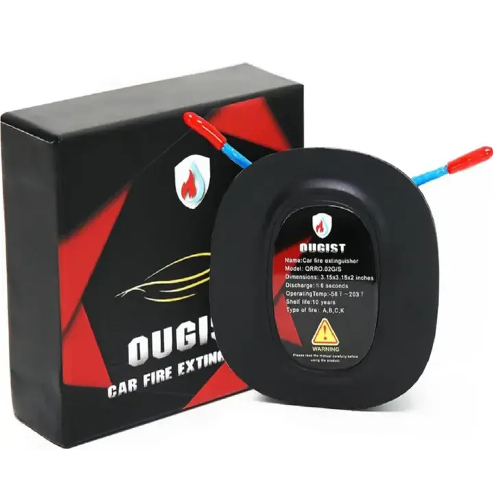 OUGIST Automatic Fire Suppression Device – Heat Activated Aerosol Extinguisher for Engine Bay, Electrical Cabinet and Small Spaces
