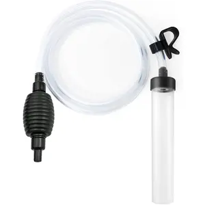 5ft Aquarium Siphon Vacuum Cleaner for Fish  Cleaning Gravel & Sand