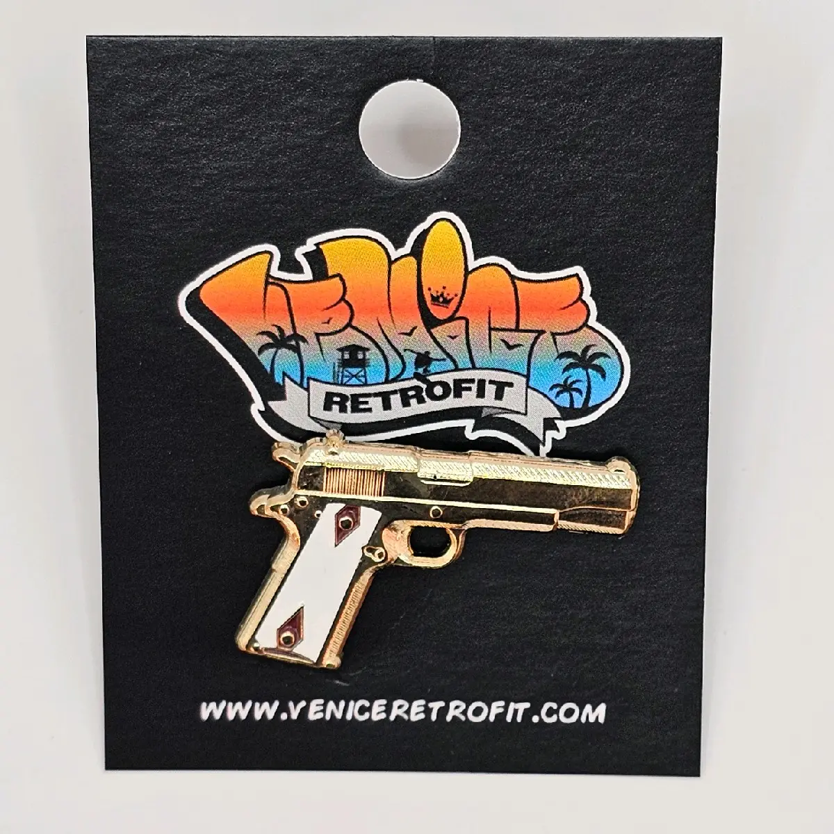 Gold Plated Gun Metal Hat Pin - Fashion Accessory Clothes Accessory Hat Accessory for Personalized Style