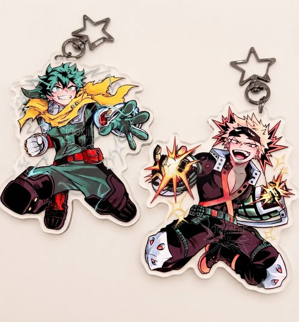 2" Anime Acrylic Keychain | Anime & Manga Keychains, Gift Friends