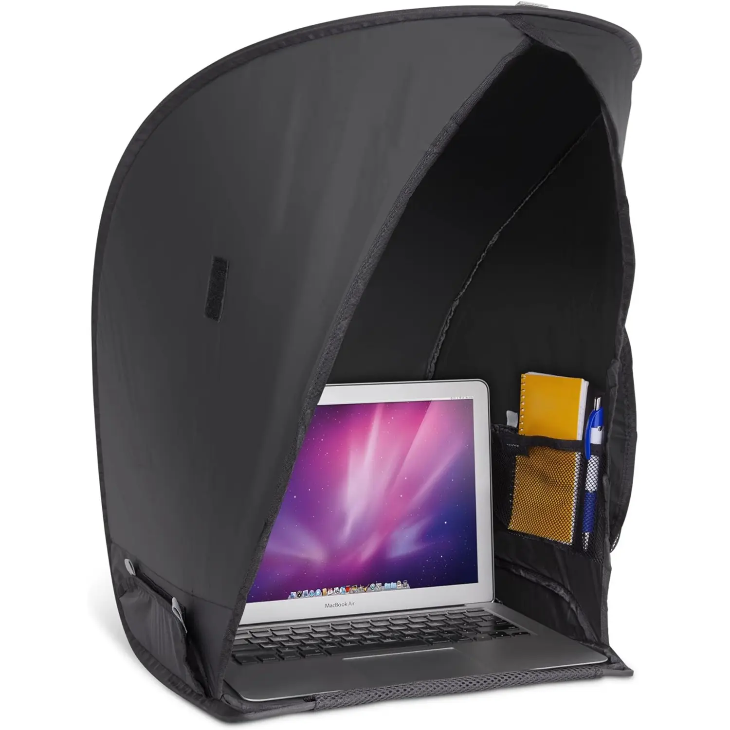 RitzGear Portable Laptop Sun Shade for 17" Devices – Outdoor Anti-Glare Laptop Tent for Working Outside