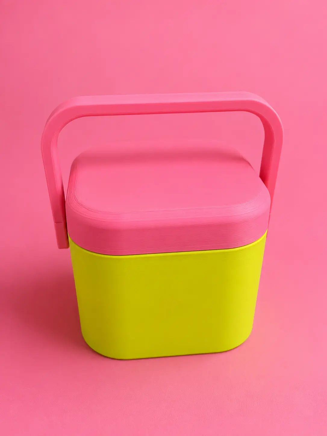 Cute Small Cooler for 4 Cans - Compact & Portable with Handle for Camping, Beach Trips, and Picnics - Easy Clean, Outdoor Trips, Portable Travel Cooler