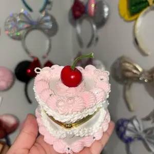 Coquette Sweetheart Cake Trinket Box