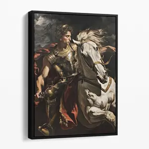 Alexander the Great On Horseback | Wall Art Print | Iconic Posters Prints Paintings Photos Home Decor POSTER
