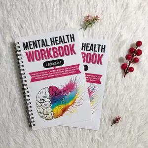 Mental Health Workbook for Self-Care, Emotion Awareness and Self-Acceptance Activities, Includes Emotion Tracker and Relaxation Guide