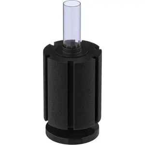 Large Bio Sponge Filter - Quiet Foam Filter for Betta, Fry, Shrimp, and Small Fish for Aquariums up to 50 Gallons