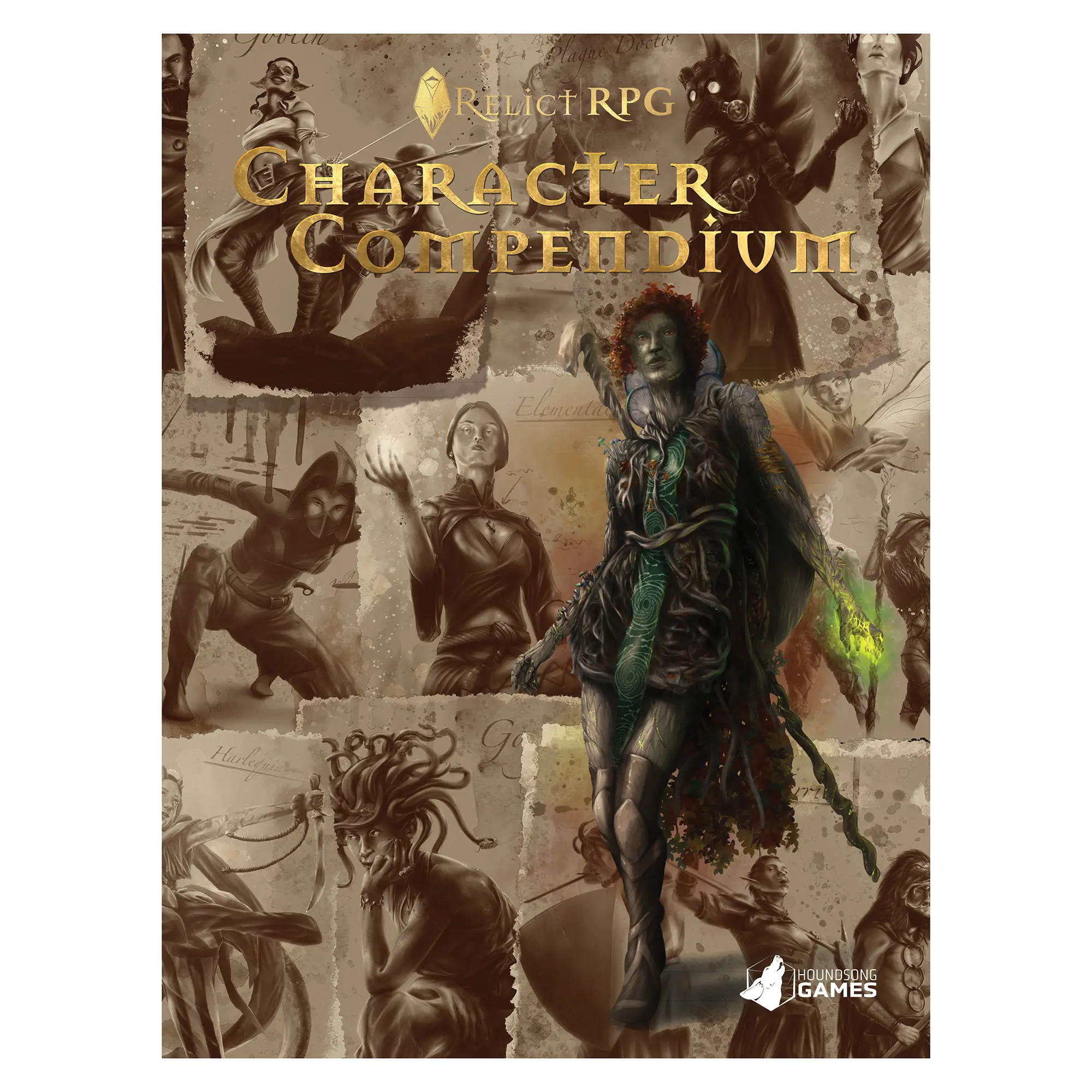 Relict RPG Character Compendium - Tabletop Roleplaying Game Sourcebook