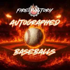 (1) Autographed Mlb Baseball Trios