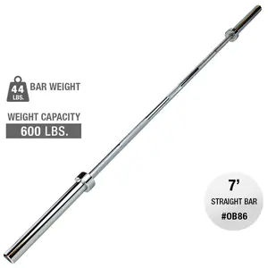 Body-Solid Olympic 7' Bar with Chrome Finish