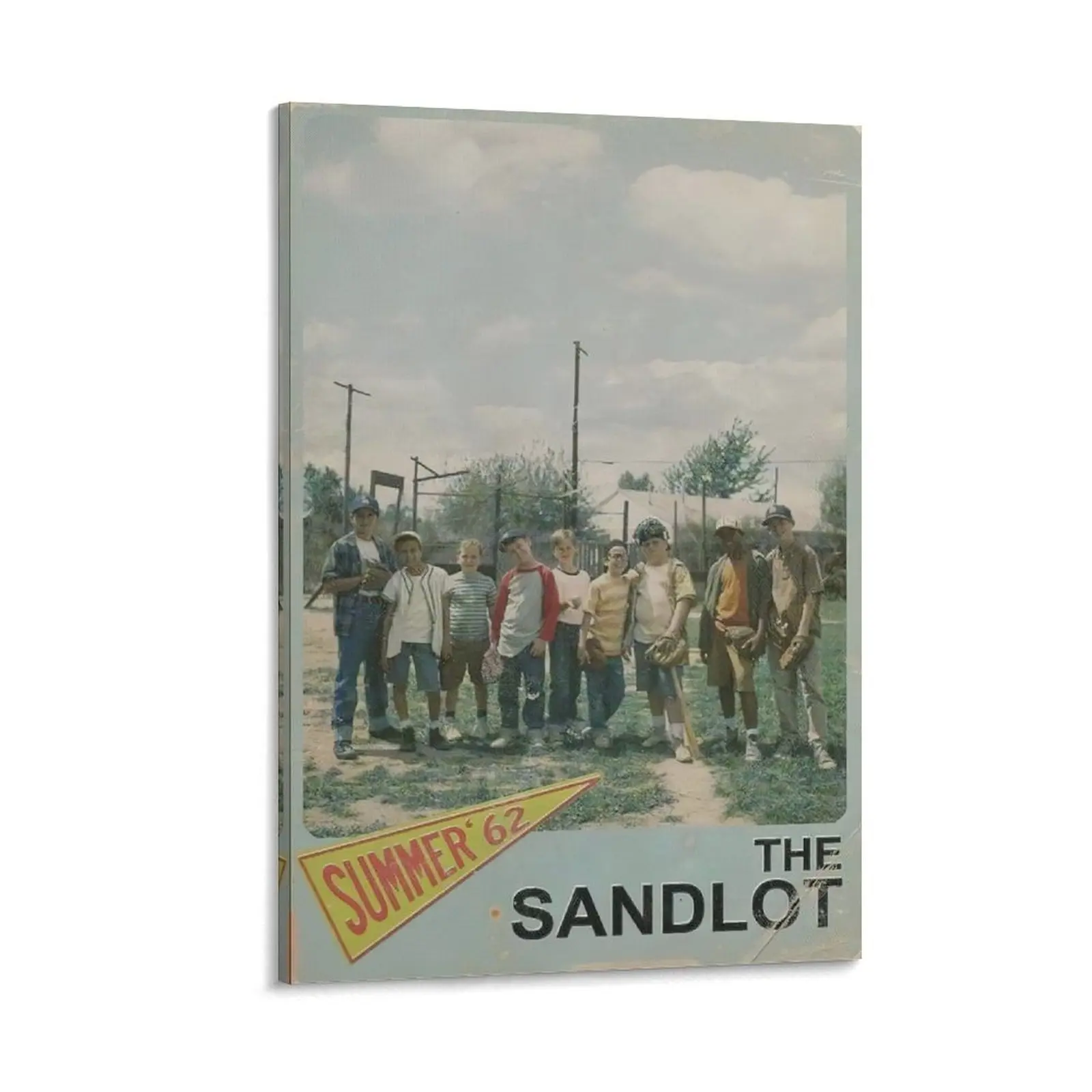 The Sandlot Classic Movie Poster. Vintage for Room Aesthetic. Modern Family Bedroom Decor Posters. Adds Nostalgic Charm. Canvas Poster Bedroom Decor Sports Landscape Office Room Decor Gift Frames Ornaments Wall Artistic Photo Decoration