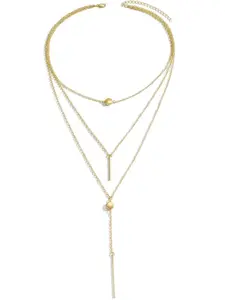 Fashion Multi-Layer Chain Long Necklace, Layered Necklaces, Dainty Layering Jewelry, Minimalist Geometric Pattern, Alloy Material, All Seasons, Sexy Style