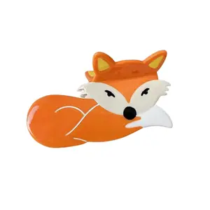 Fox Hair Claw Clip – Woodland-Inspired Fox Accessory