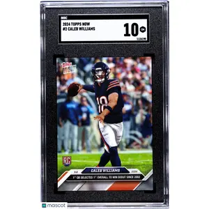 Caleb Williams 2024 Topps Now #2 Rookie SGC 10