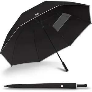 Umbrella - Golf Umbrella - Windproof  Umbrella Resists Up to 55 MPH Winds -  in 2 Sizes and 5 Colors