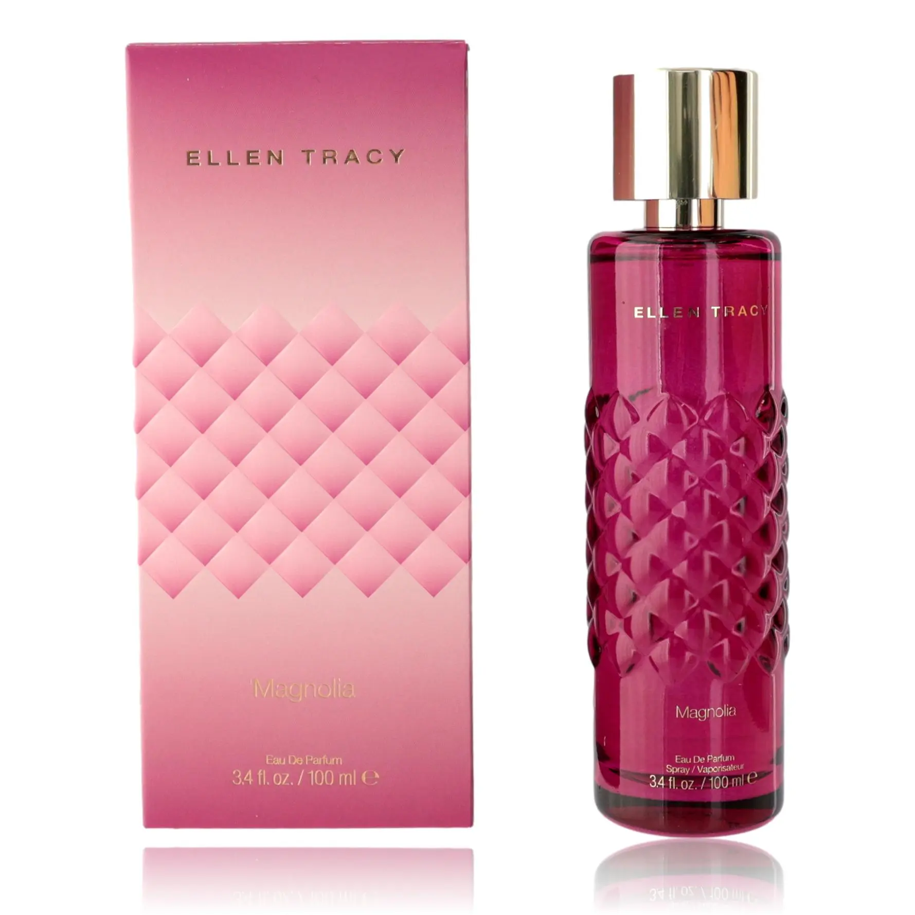 Women's Magnolia Eau de Parfum Spray by Ellen Tracy - 3.4 oz (3 to 3.9 fl oz), All Seasons Fragrance