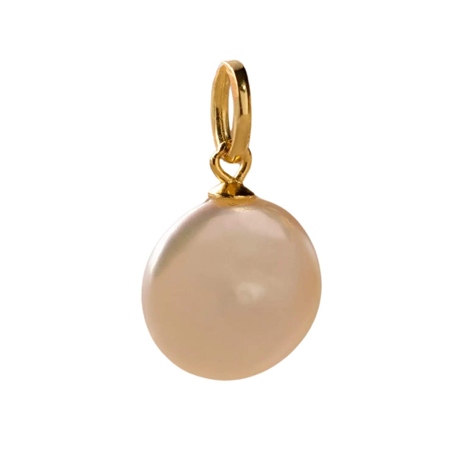 D. Round Pearl Charm