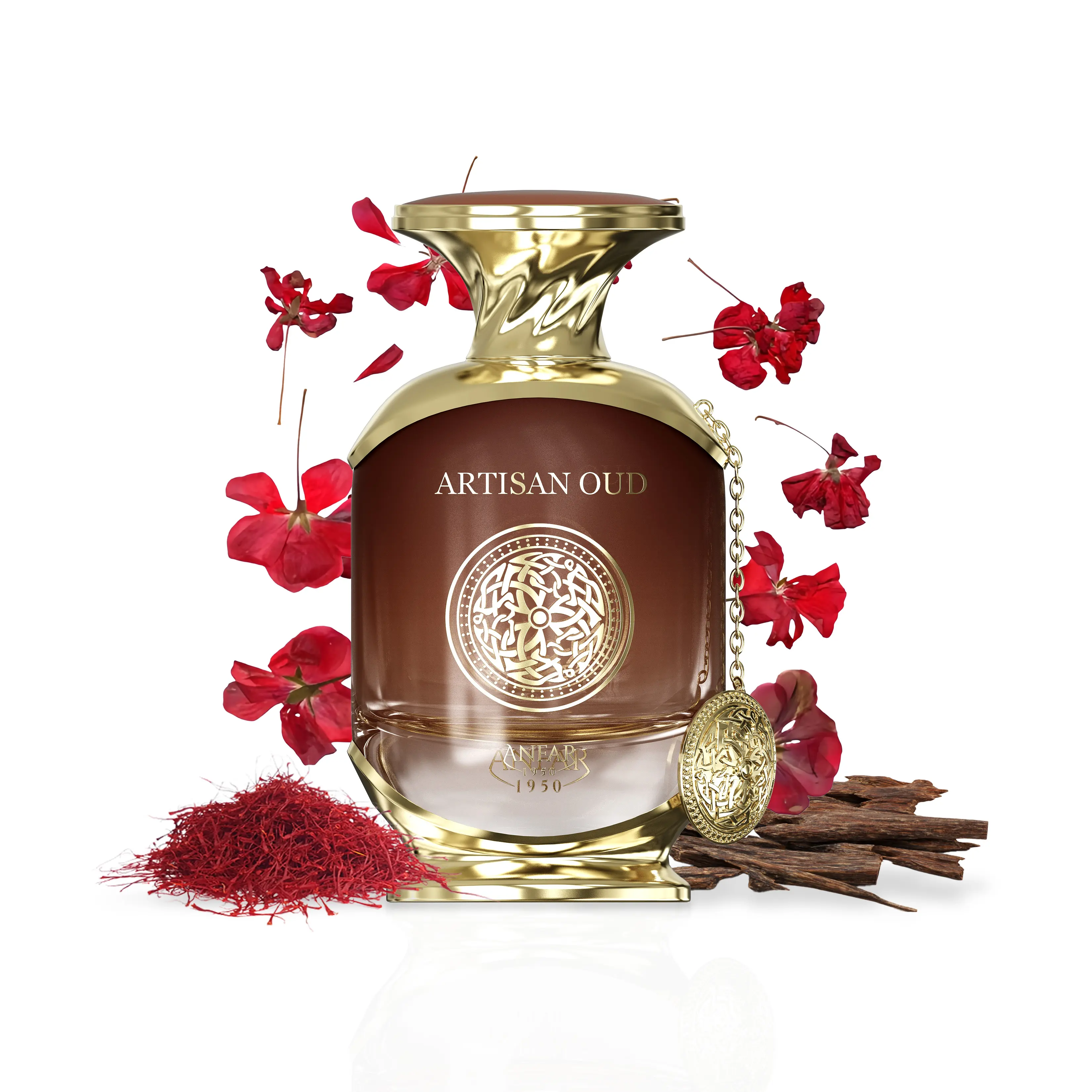 Anfar 1950 Artisan Oud Extrait de Parfum - Unisex, Long-Lasting, Paraben-Free Limited Edition Fragrance with Fresh Agarwood, Incense Notes, Single Item