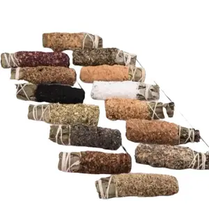 Smudge Sticks Assorted 5ct | Herbs Incense Box | Roses, White Sage, Frankincense, Copal, Citronella, Cinnamon, Palo Santo Flowers Gift Scent Flowers Mother Nature