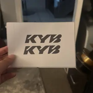 KYB Decal for Front Forks Compatible with E-Bike Dirt Bike and Pedal Bike Enhance Your Ride with Style KYB Brand
