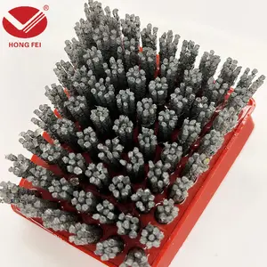 67-hole silicon carbide pouring brush, concrete floor cleaning brush, epoxy flooring paint/adhesive remover grinding brush, dedicated for floor grinders