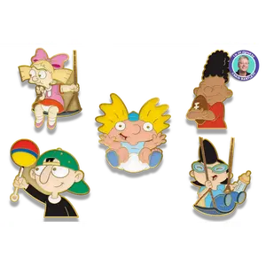 Hey Arnold! The Journal Mystery Pin Set | 1 in 20 Signed by Craig Bartlett