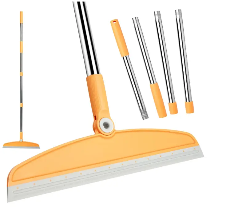 Viral Magic Broom 2-in-1 Wet Dry Squeegee Floor Cleaner Adjustable