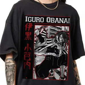 [Sale up to 30%] Iguro Obanai Kimetsu No Yaiba Anime Manga Lovers Shirt, Graphic Japanese Vintage Special Anime T-shirt, Fan Gifts