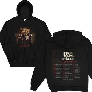 Three Days Grace Tour 2026 Hoodie, Alienation Tour With I Prevail, Adam Gontier Return Merch, Gift For Fan.