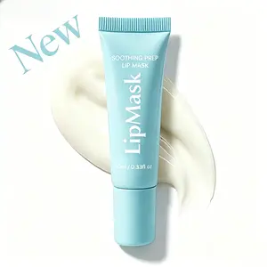 Soothing Prep Lip Mask ,New Cooling Peel Off Lip Mask , Gentle Lip Exfoliator for Dry Lips , lip mask for moisturizing and smoother lip prep，Mother's Day gift