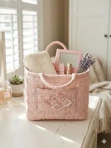 Washable Home Storage Bag Organizer Durable Multi-Purpose Household Essentials for Daily Use Easy to Clean and Maintain Perfect for Organizing Items,woven design,room organization product,fresh style,car storage basket,multi-purpose car interior accessory