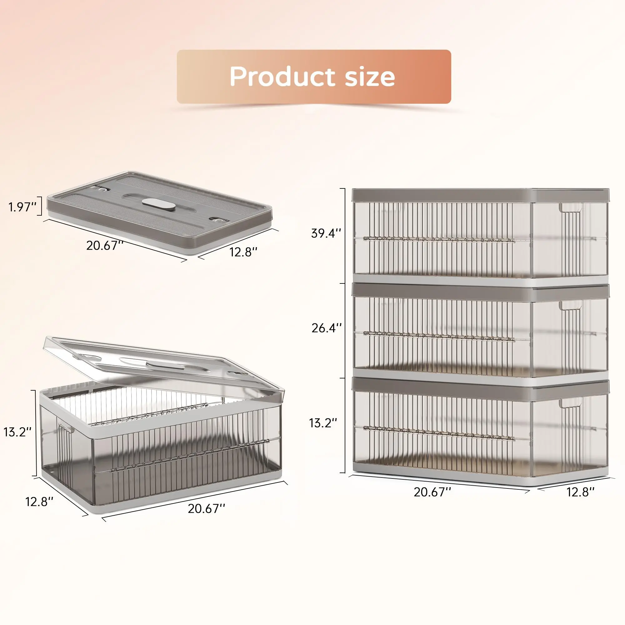 3 Tier-20.67"W