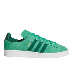 adidas Mens Campus Adv Skate Sneakers Shoes - Green