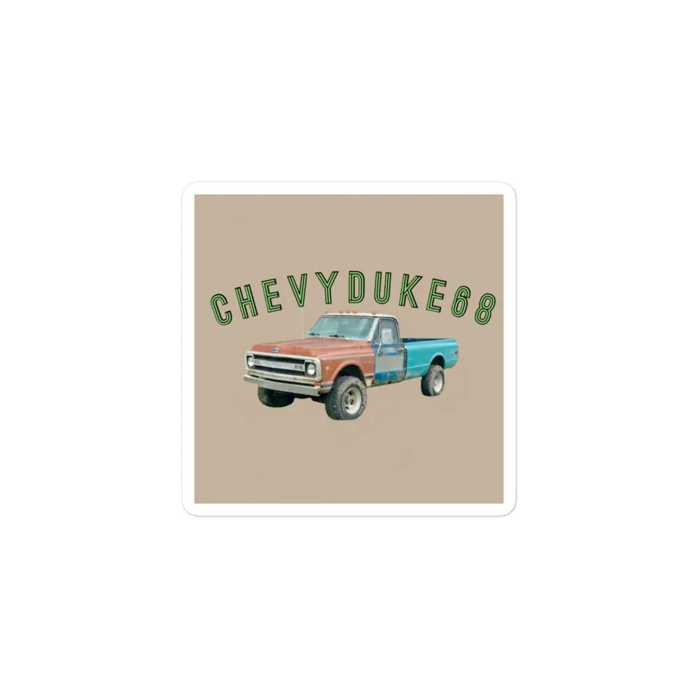 Chevy Duke stickers