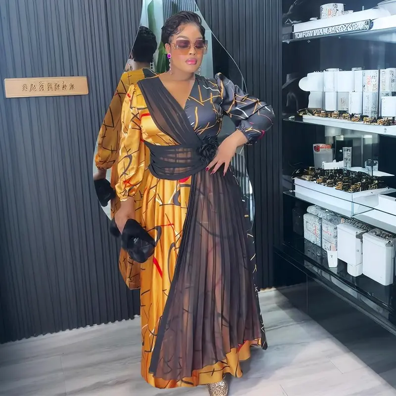 african print plus size dress - TikTok Shop